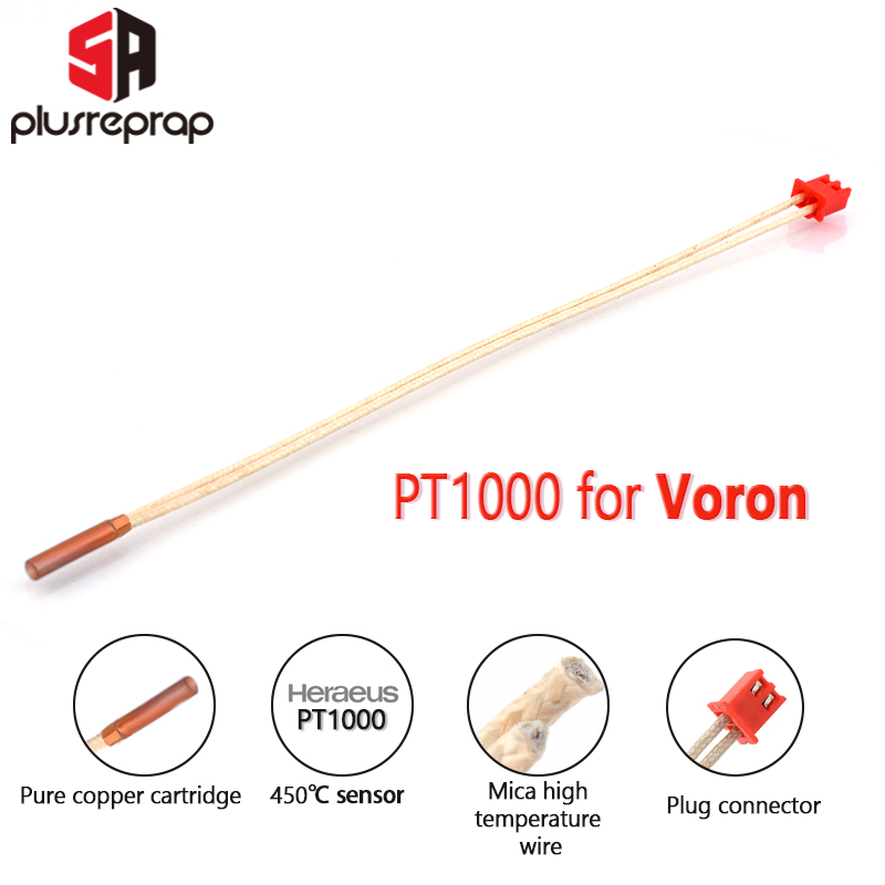 3D Printing Nylon - Dla E3DV6 Vo-ron Hotend PT1000 Temperatura