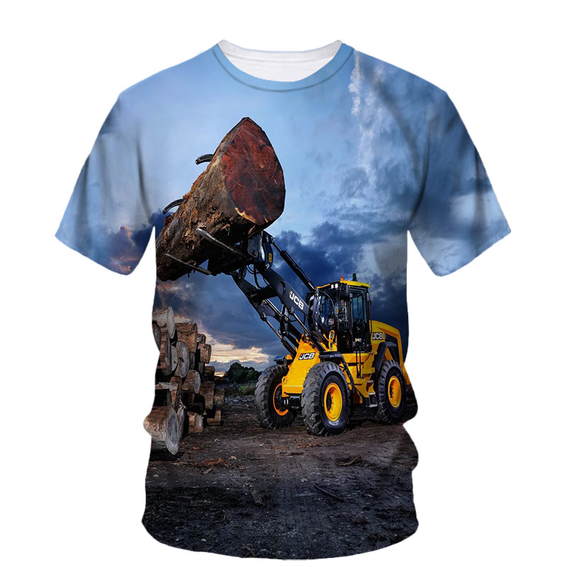 3D Printing Excavator - Letni Hip-hopowy Trend graficzny w koparce