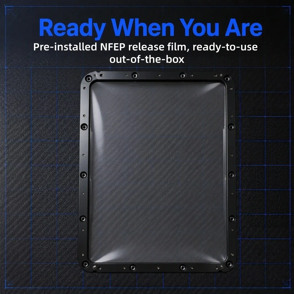 Resin Vat Film Replacement - Wielokrotnego użytku metalowy uchwyt na folię