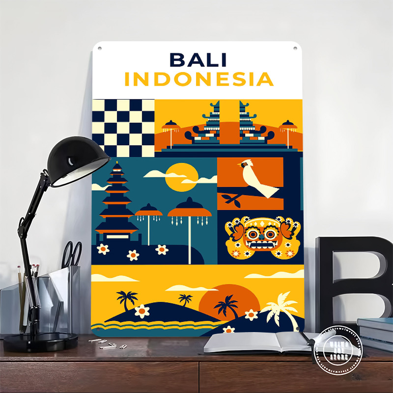Plakat z nadrukiem 3D z motywe – 3D Printing Bali recenzja i cena