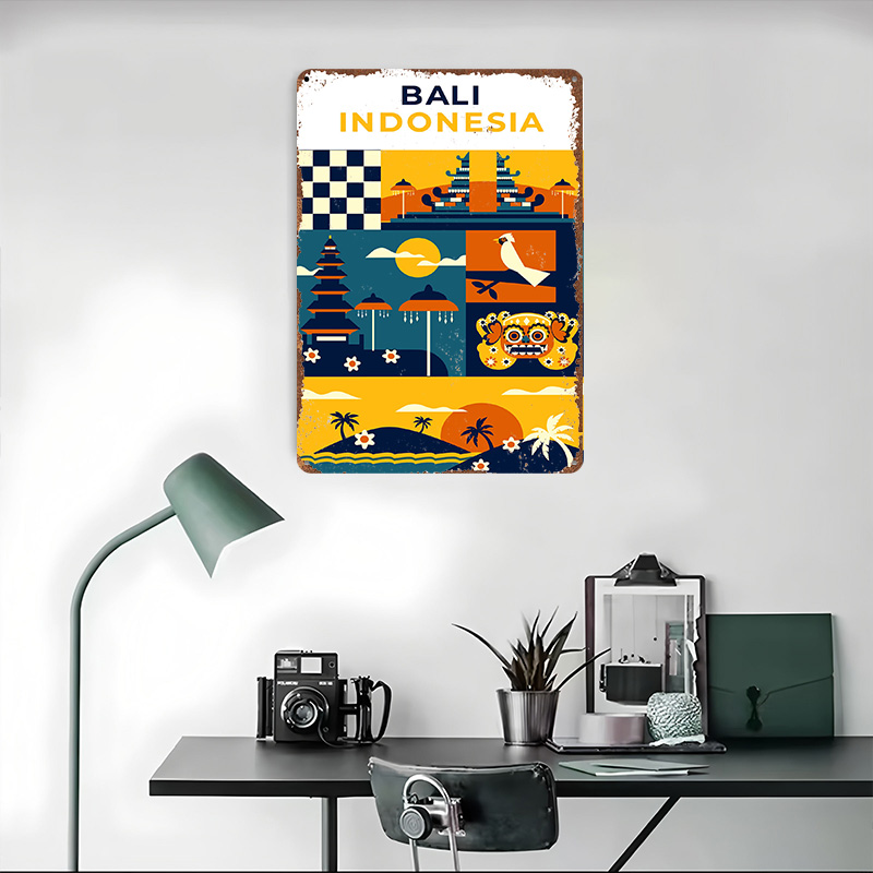 Plakat z nadrukiem 3D z motywe – 3D Printing Bali recenzja i cena