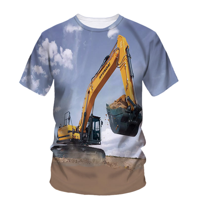 Letni Hip-hopowy Trend graficz – 3D Printing Excavator recenzja i cena