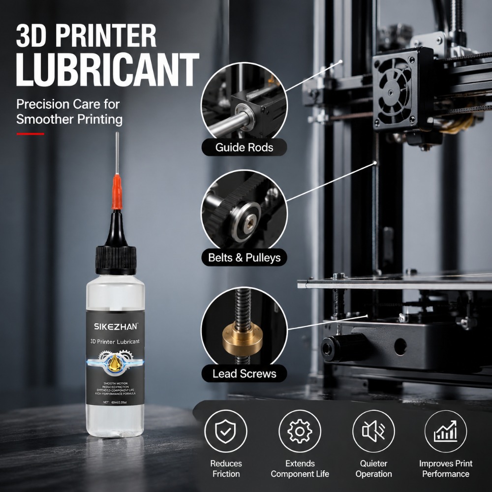 Smar do szyn przekładni drukar – 3D Printing Guide recenzja i cena